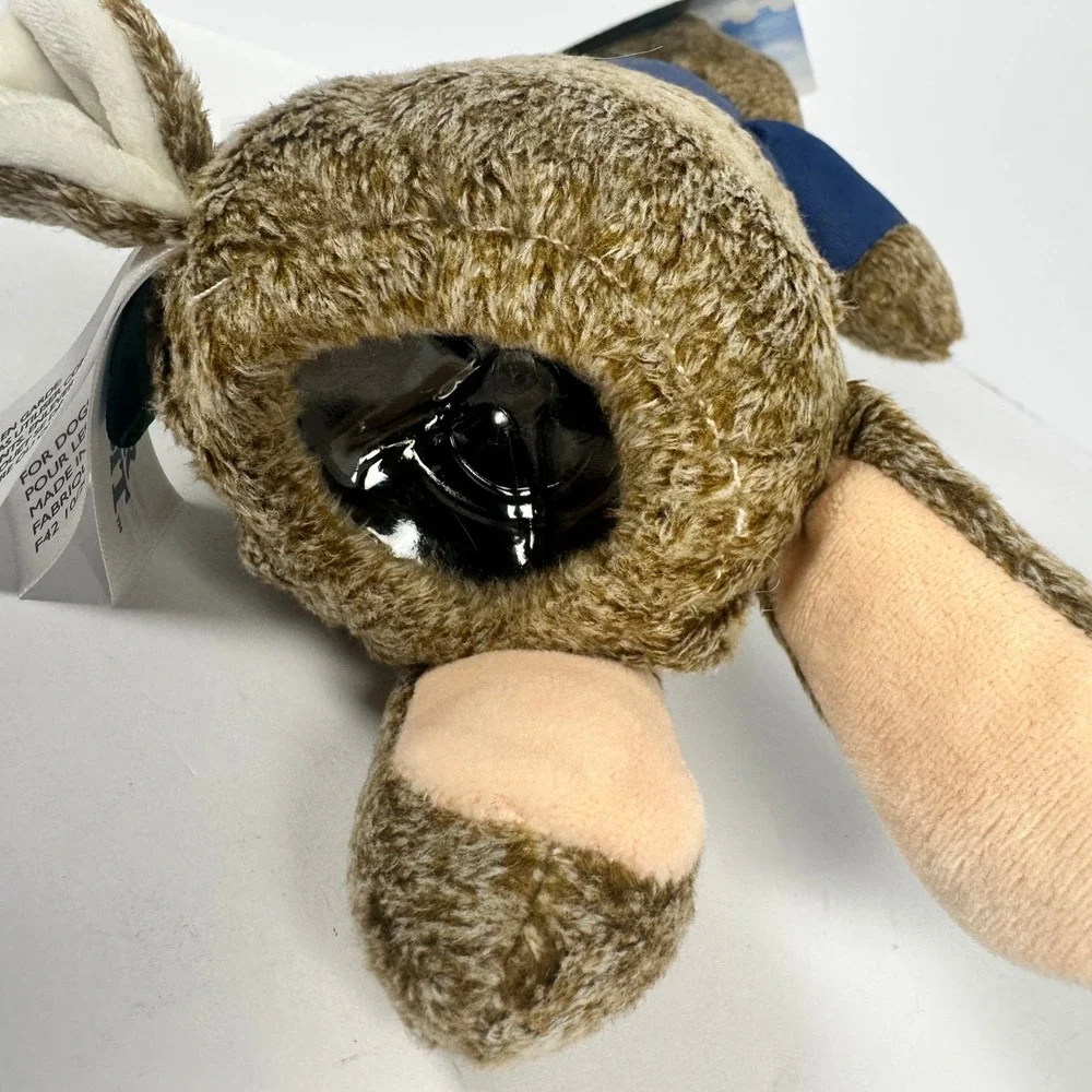 Animal Adventure Peter Rabbit Pet Toy Dog Small Brown New Water Bottle Cruncher